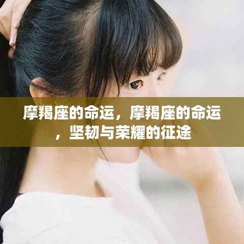 摩羯座的坚韧之路，命运与荣耀的征途