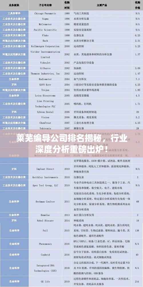 莱芜编导公司排名揭秘,行业深度分析重磅出炉!