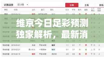 维京今日足彩预测独家解析,最新消息揭秘胜者运势