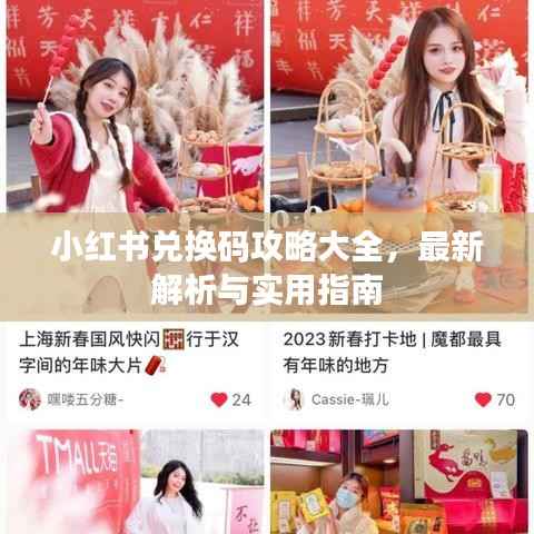 小红书兑换码攻略大全，最新解析与实用指南